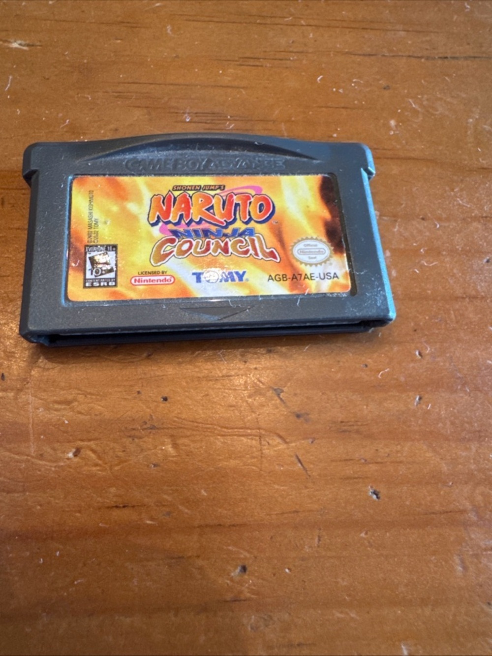 Nintendo Game Boy Advance Naruto: Ninja Council Game Cartridge - Black